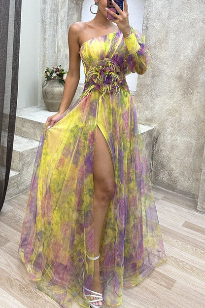 Robe de soirée élégante en tulle